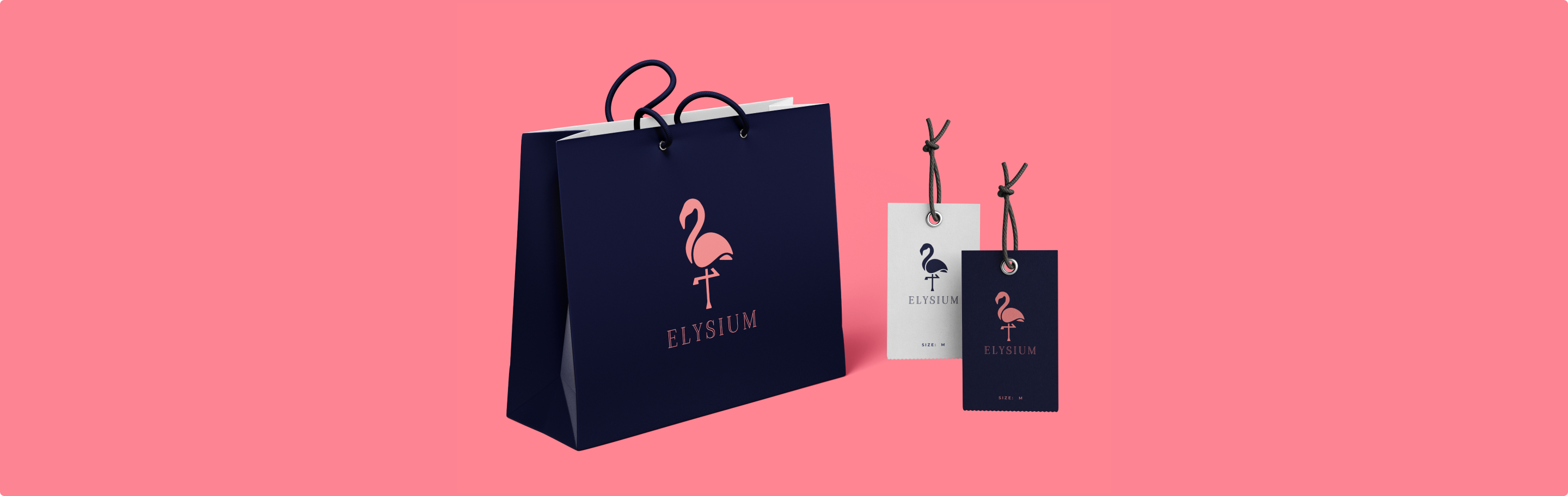 Elysium brand identity banner