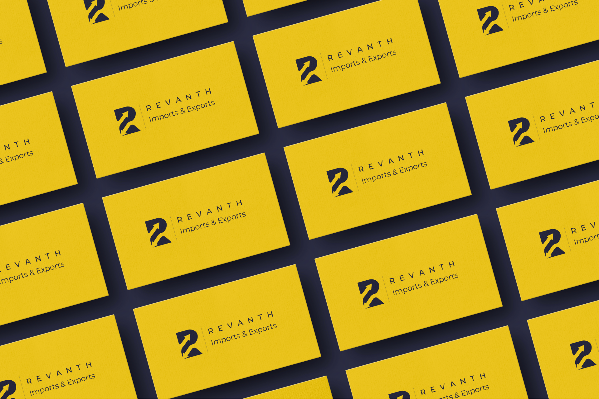 Revanth Exports & Imports brand identity 5